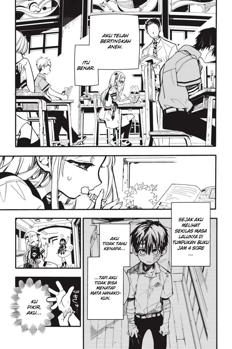 Jibaku Shounen Hanako-kun Chapter 15 Bahasa Indonesia